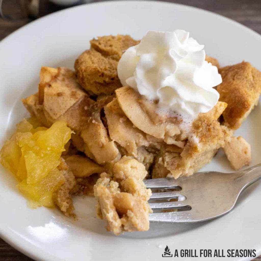 Apple French Toast Casserole Recipe Overnight Option.