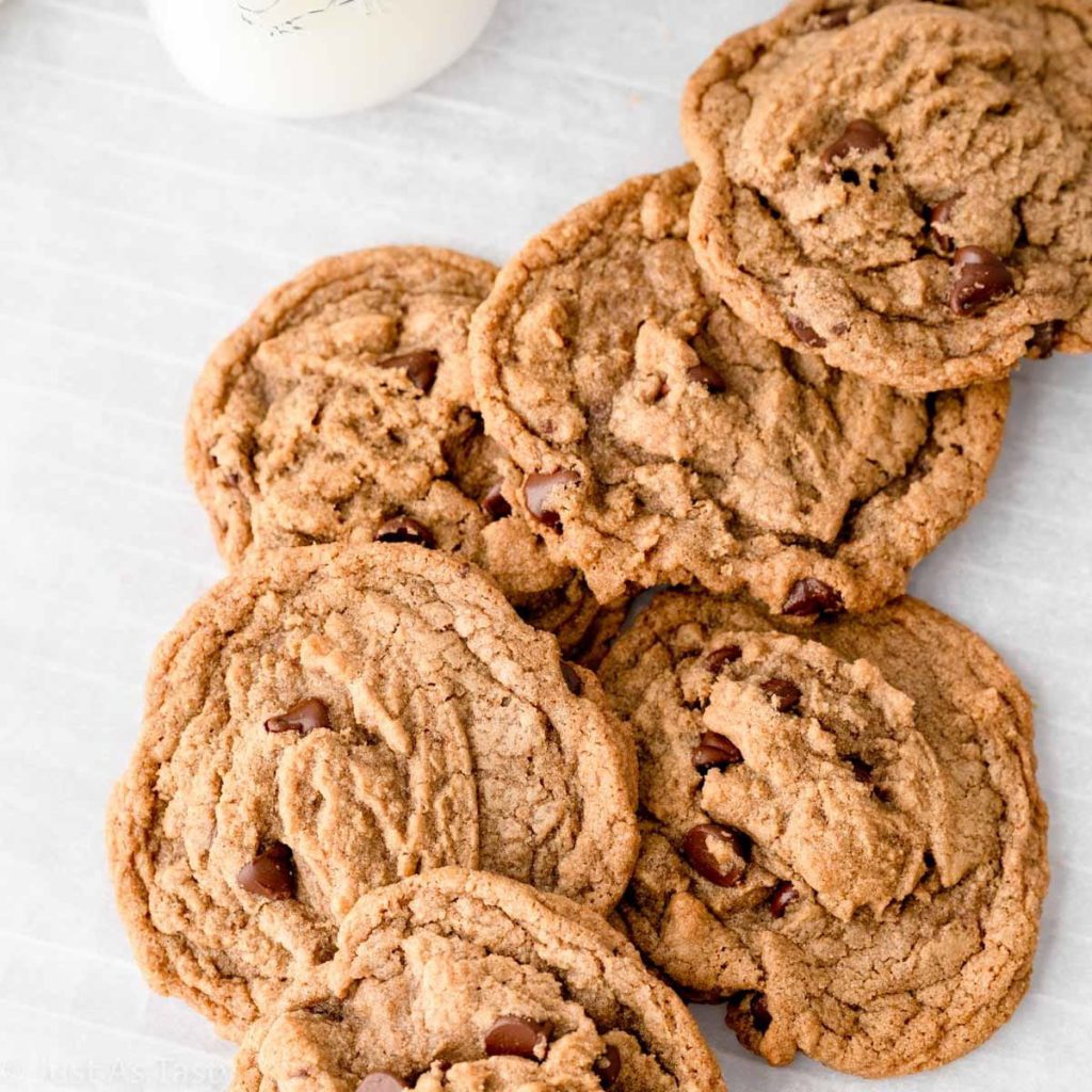 Best Ever Espresso Chocolate Chip Cookies.