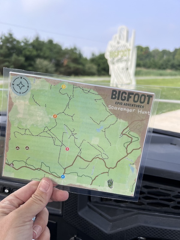 Bigfoot Epic Adventures Scavenger Hunt