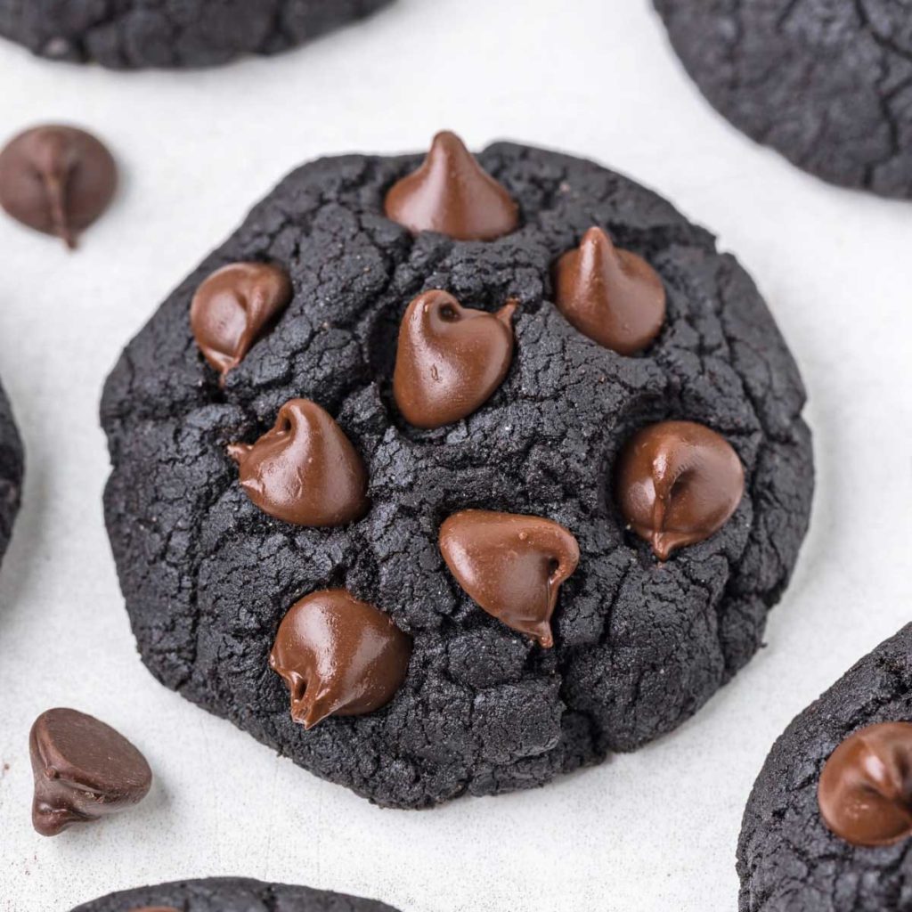 Black Cookies Reipce.