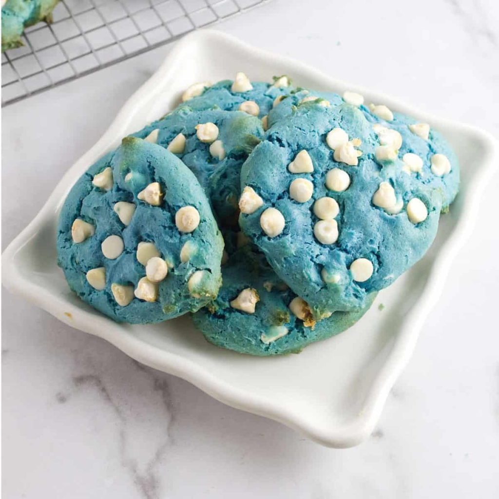 Blue Velvet Cookies.