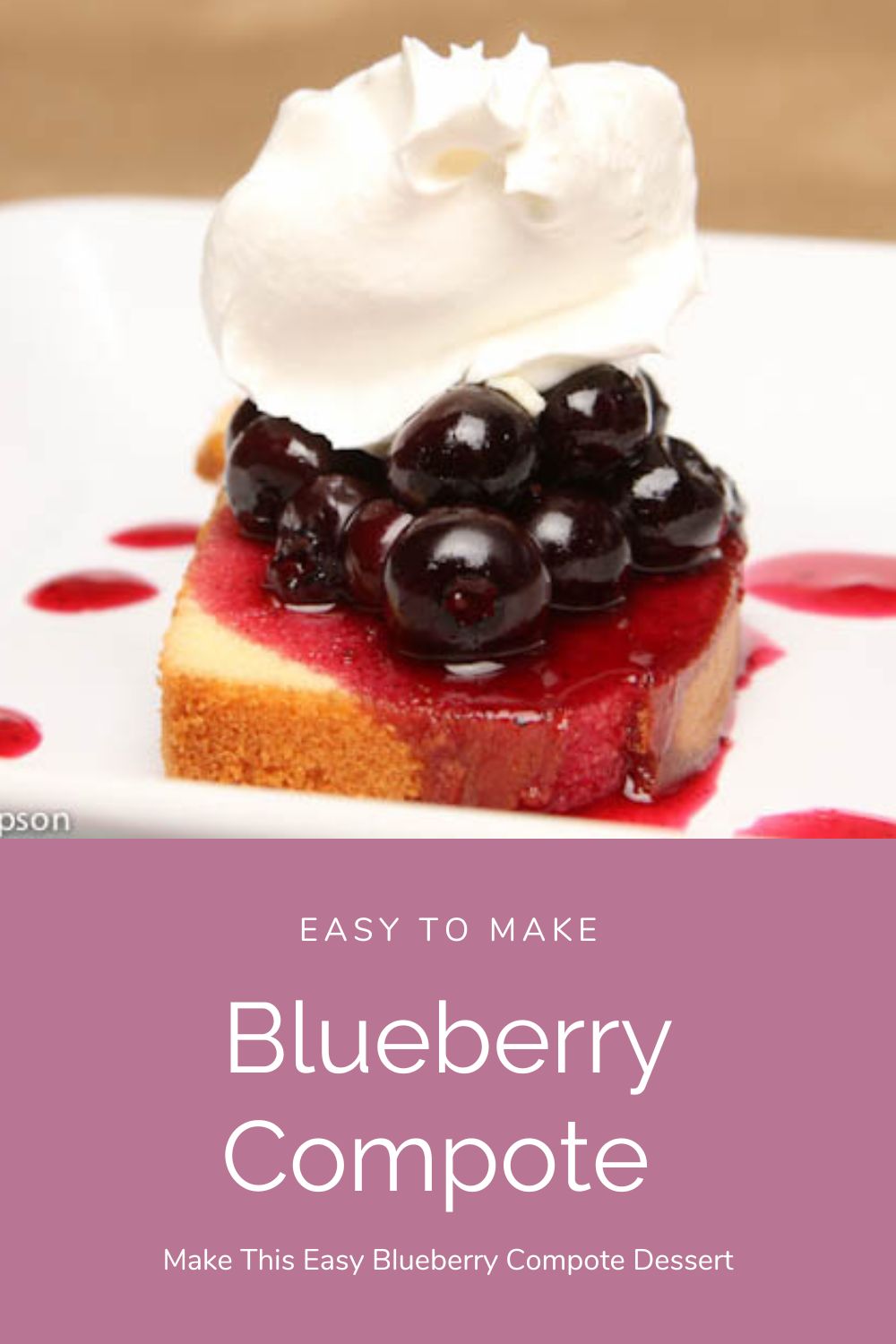 Vanilla bean cheesecake with blueberry compote recipe  Chatelainecom
