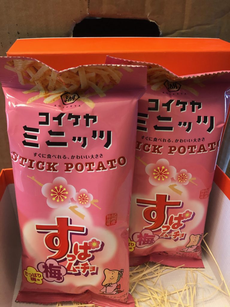 Koikeya Minit's Stick Potato: Suppa Mucho Plum Bokksu Box