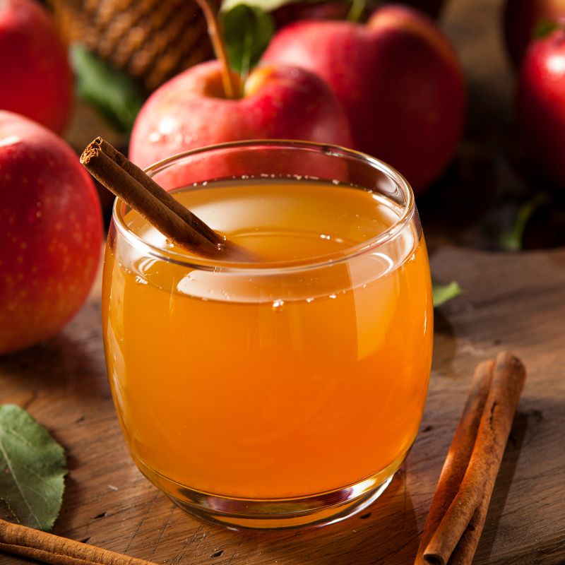 Photo of Bourbon Apple Cider Punch.