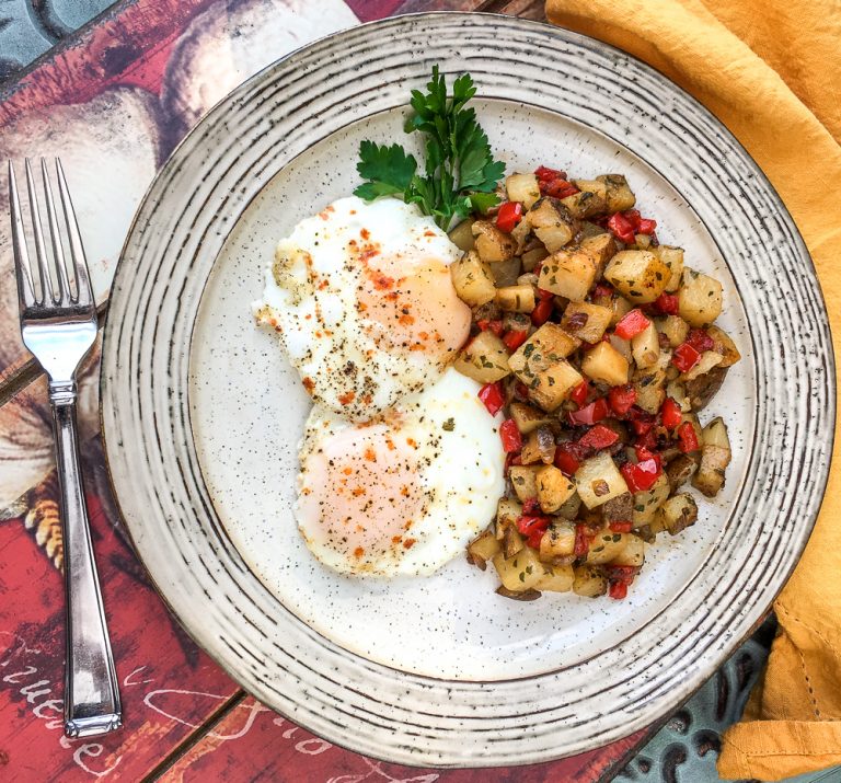 Easy Parmesan Breakfast Potatoes