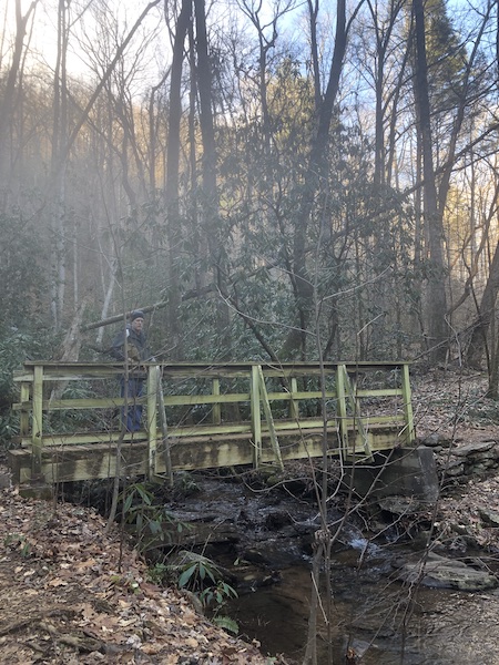 Bridge hiking trail