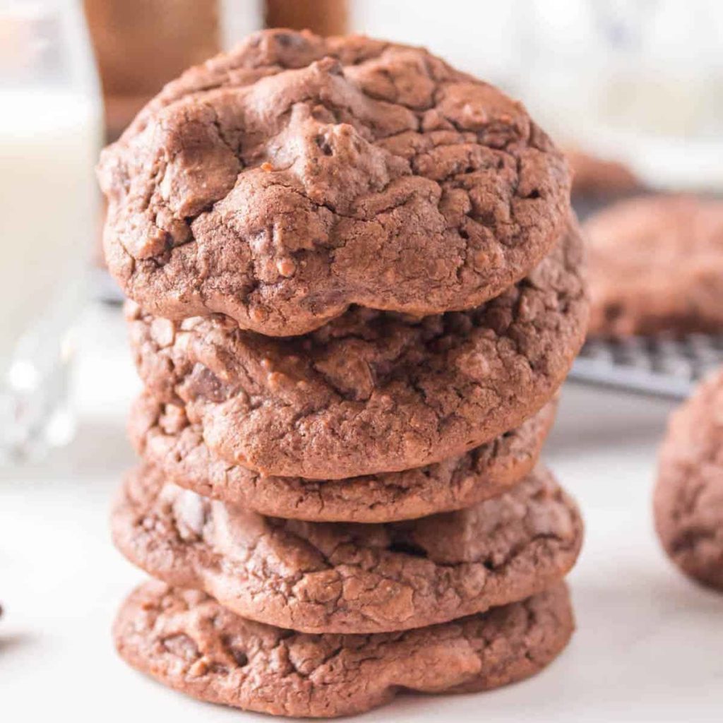 Brownie Mix Cookies Recipe.