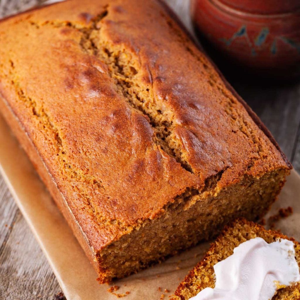 Buttery Orange Loaf Cake.