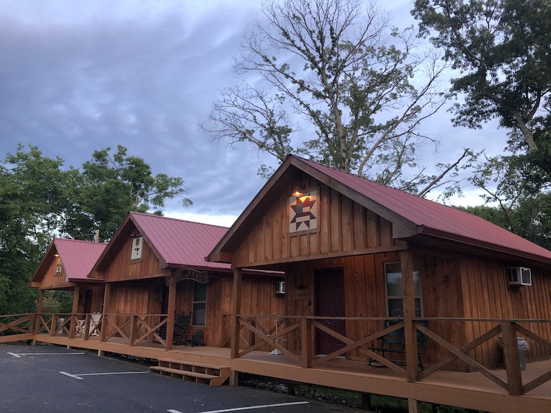 Cabin view at kinfolk