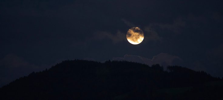 haunted ghost night sky