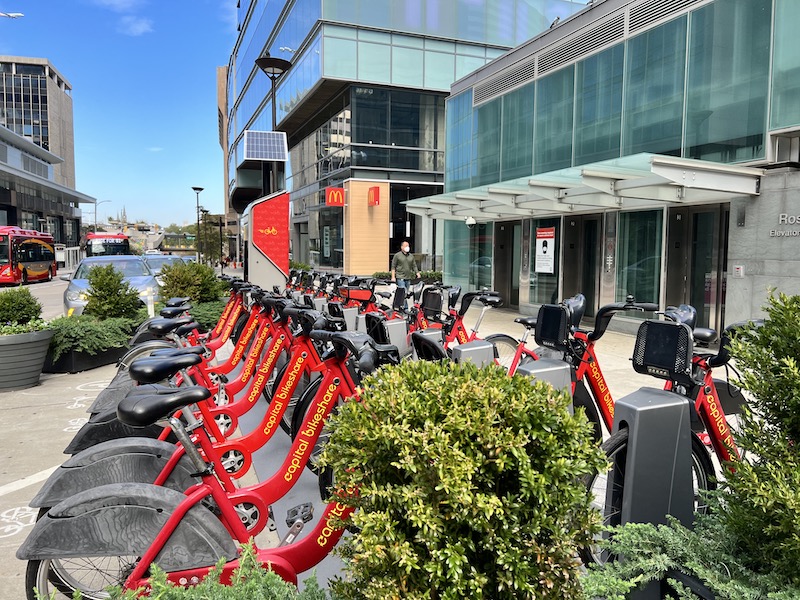 Capital Share Bike Rental Roslyn Arlington VA