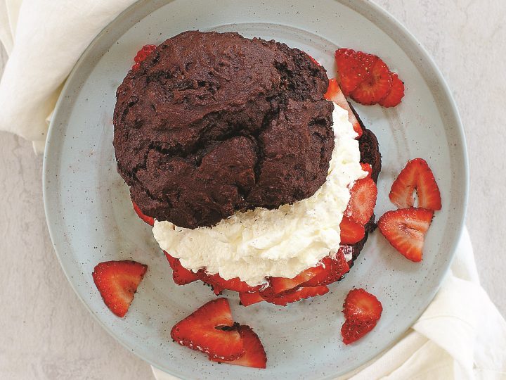 Chocolate Strawberry Shortcake