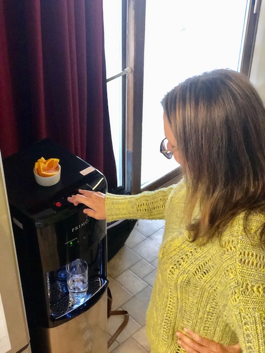 using the primo water dispener