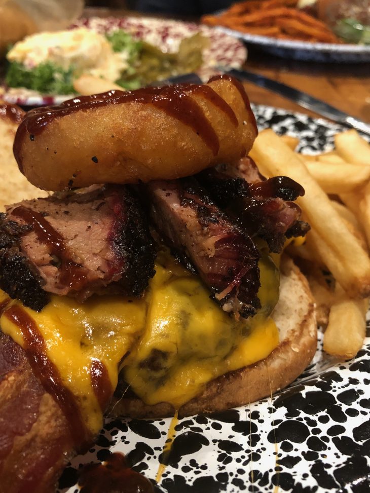 photo of food at Clyde’s Table & Tavern on the Cleveland Square.