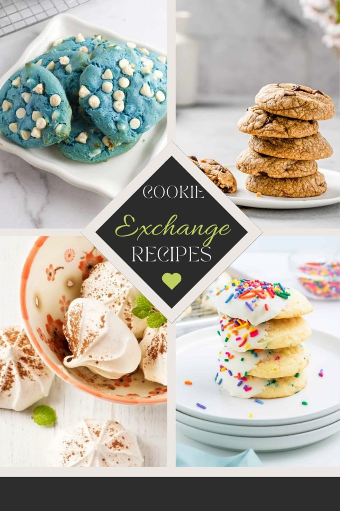 Pinterest pin for Cookie Exchange Recipes.
