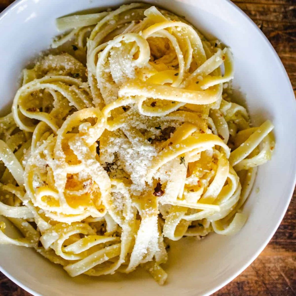 Creamy Acorn Squash Pasta.