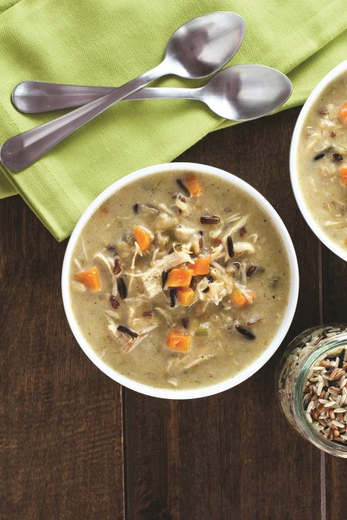 Creamy Turkey and Wild Rice Soup_1502