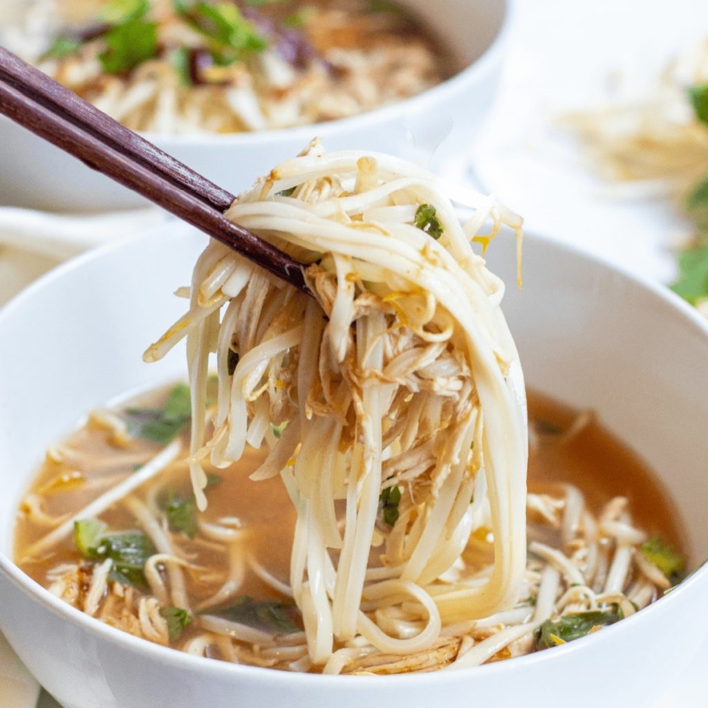 Crock Pot Chicken Pho.