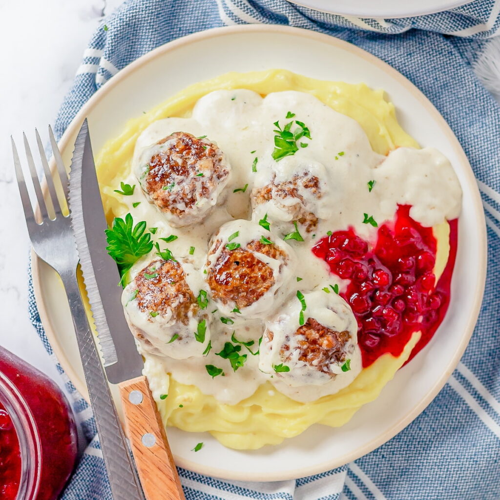 Crockpot Swedish Meatballs recipe.