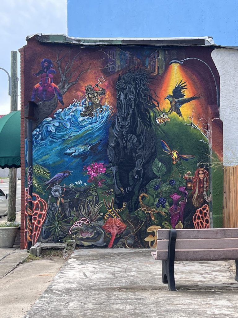 Dark Horse Fantasy Mural St Andrews