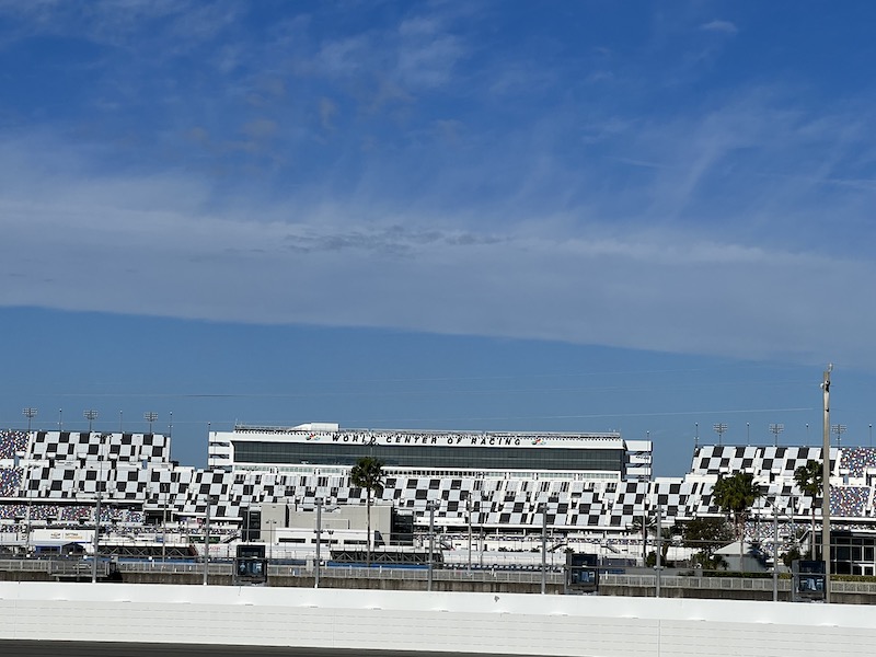 Daytona International Speedway spectator stands