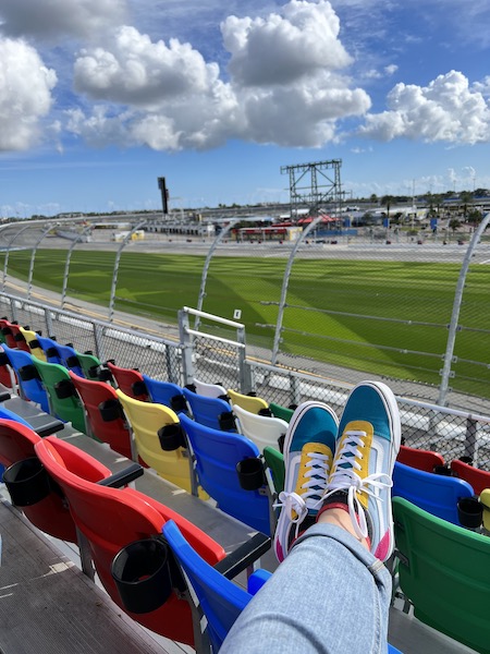 From the 100 level stands at Daytona International Speedway Daytona International Speedway