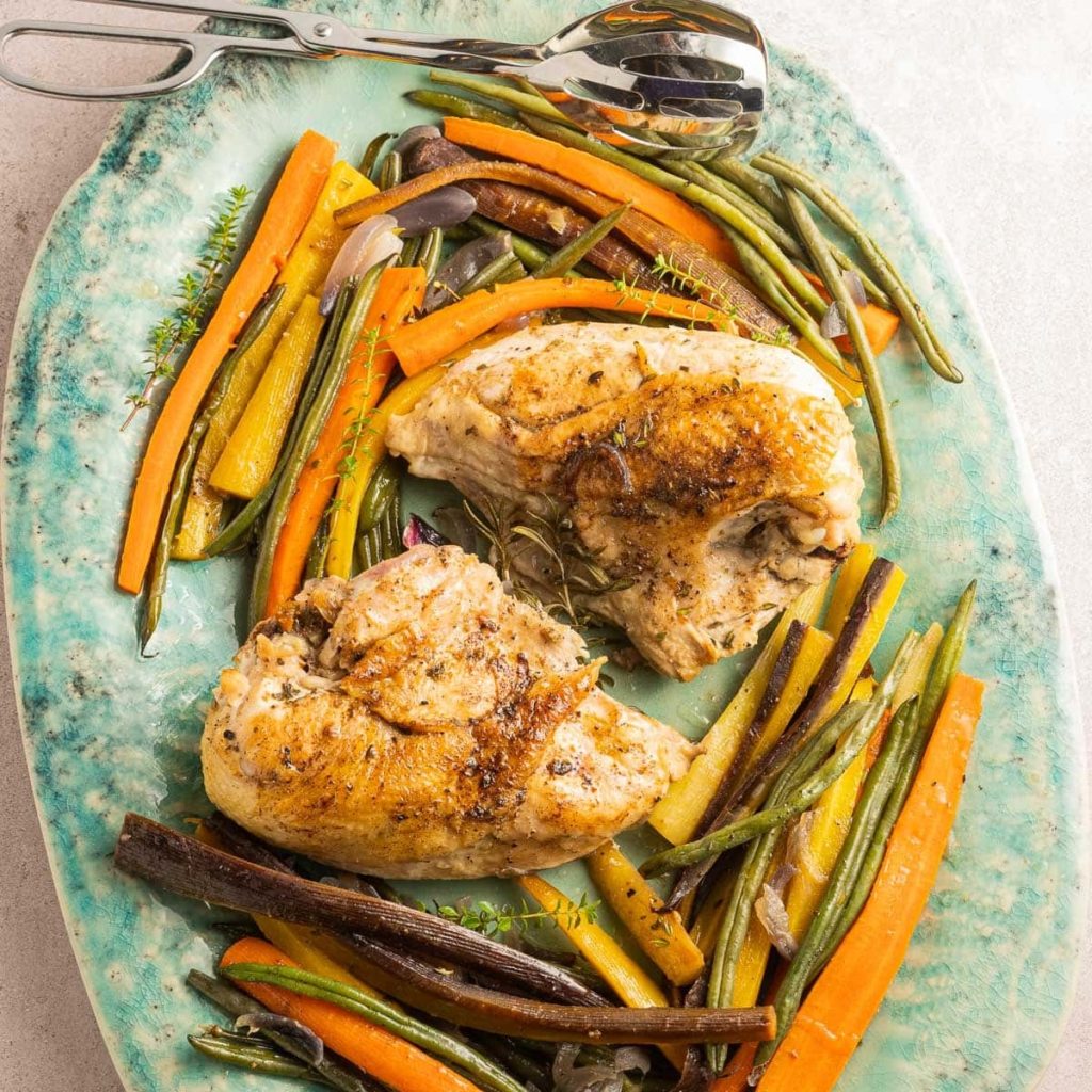 Dutch Oven Chicken Breasts.