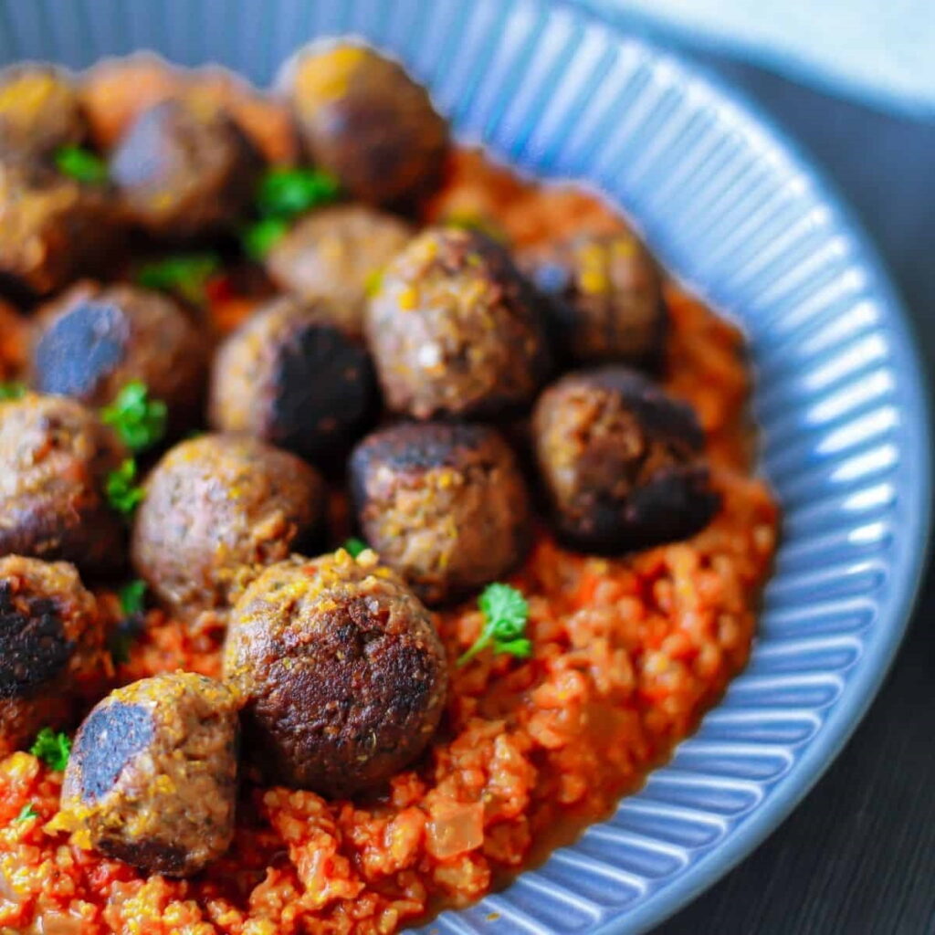 Easy And Best Vegan Meatballs Recipe.