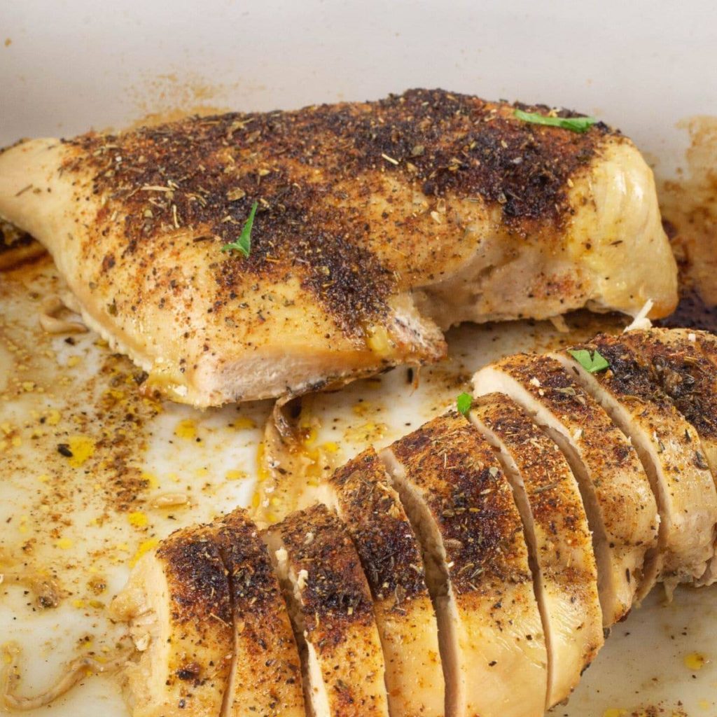 Easy Oven Baked Chicken Breasts Recipe.