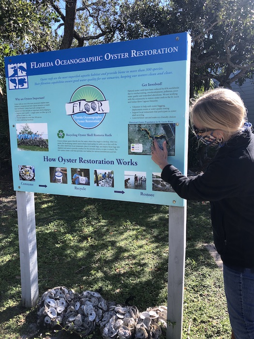 Educational Tour at Florida Oceanographic Society Oyster Restoration