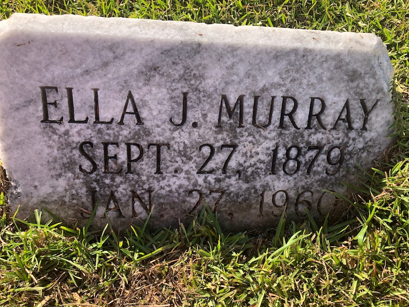 Ella Murray Tombstone