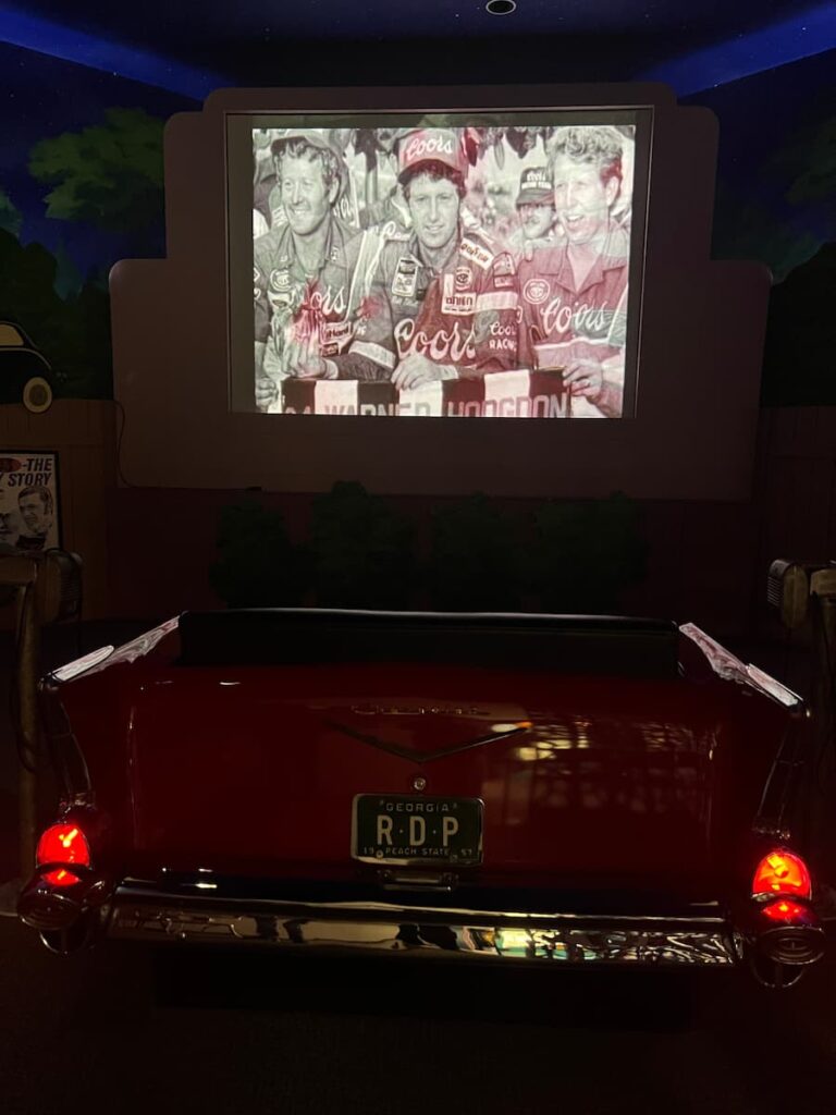Exhibit at Georgia Racing Hall of Fame