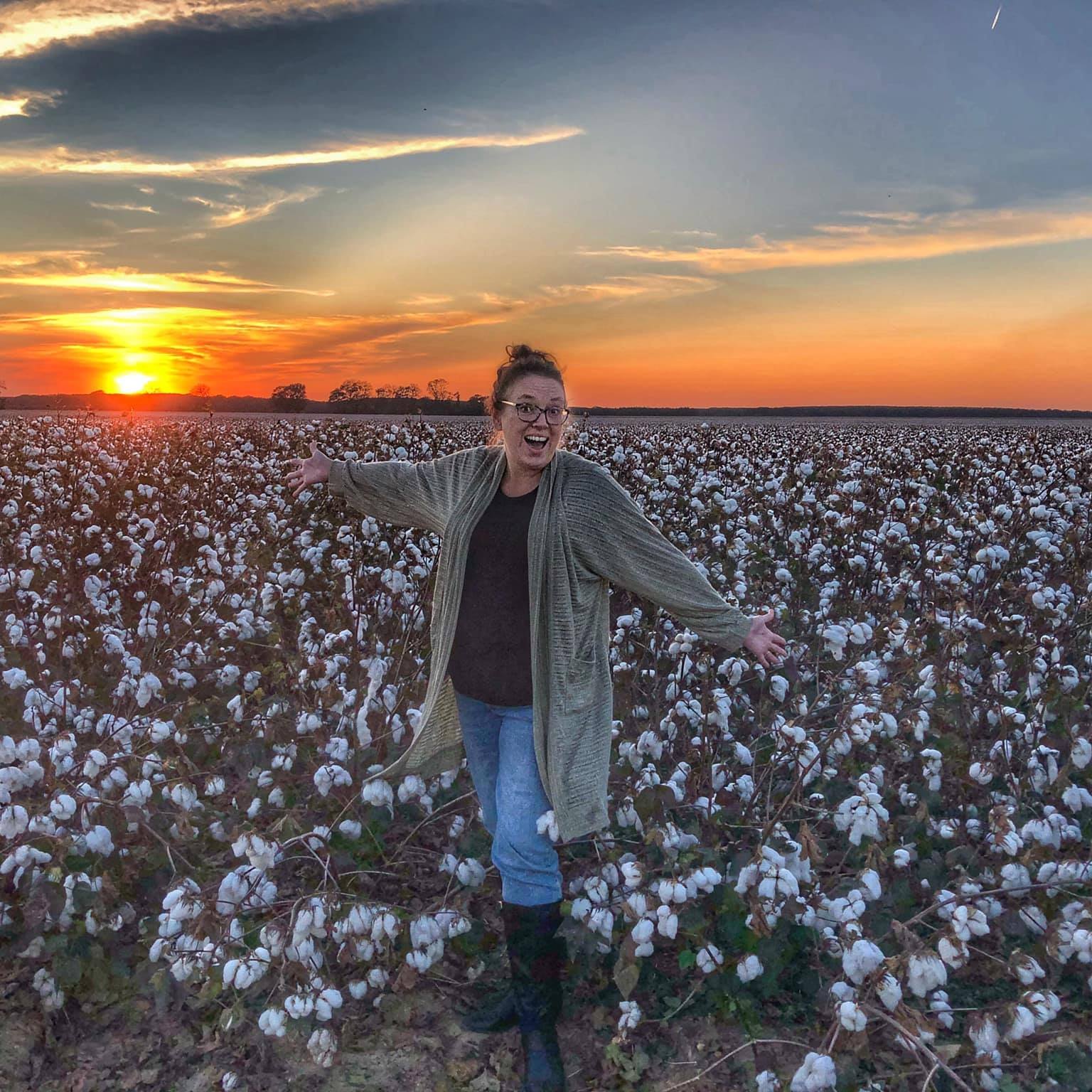 Favorite Portrait taken in cotton field in Greenwood MS by Ruth Sykes of LRC Media