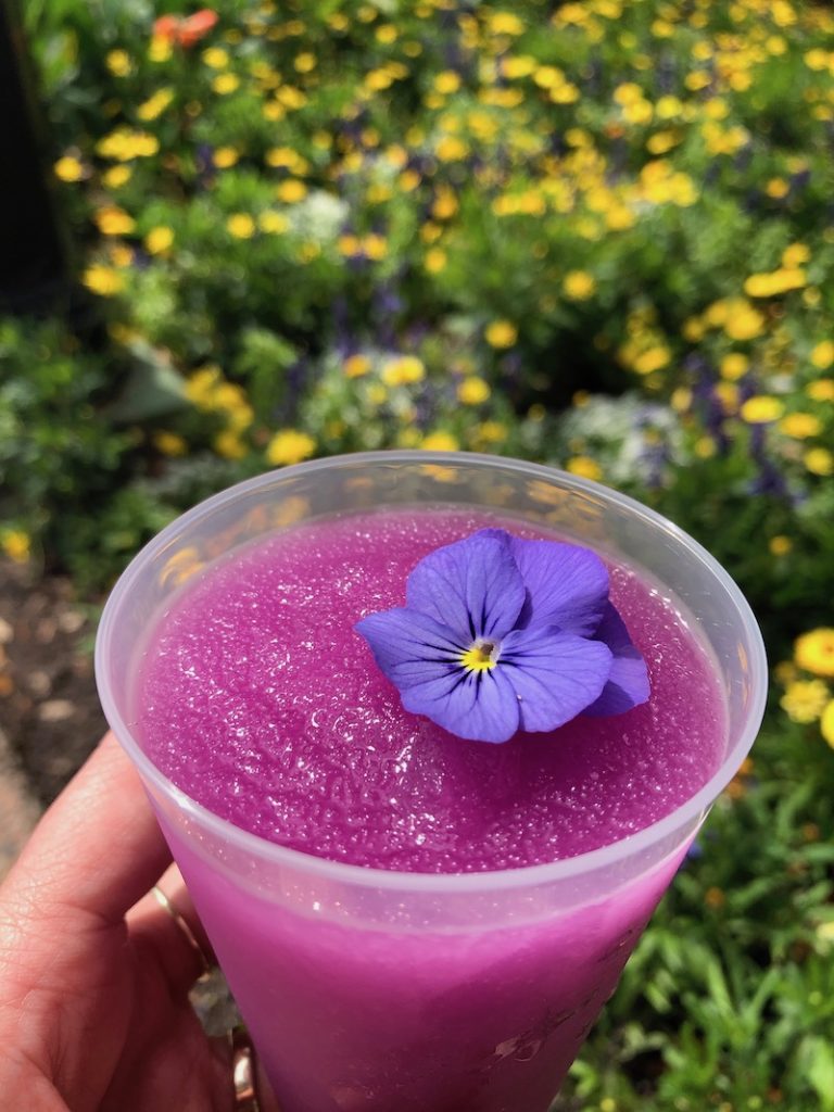 Frozen Violet Lemonade