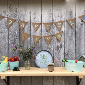 garden decor with cricut joy