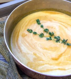 Quick Creamy Ginger Carrot Soup Recipe