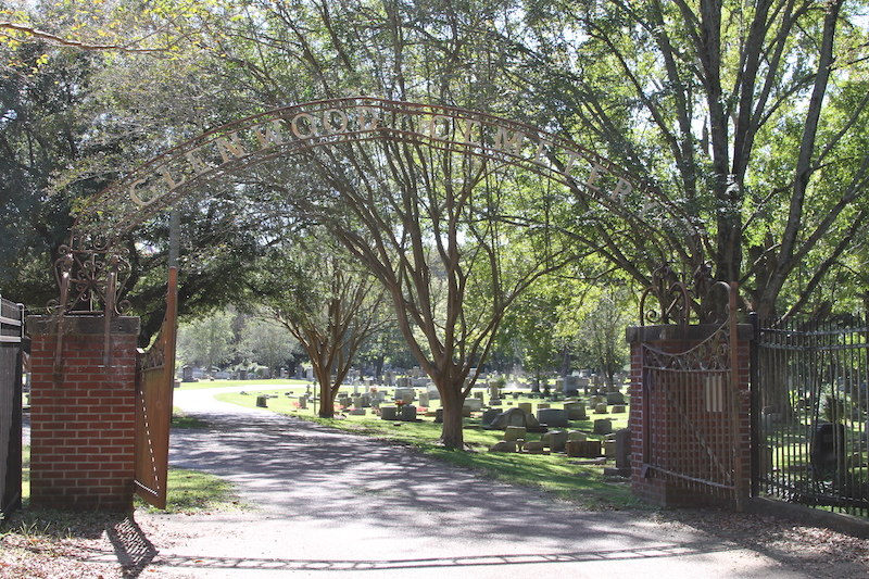 Glenwood Cemetery Entrance