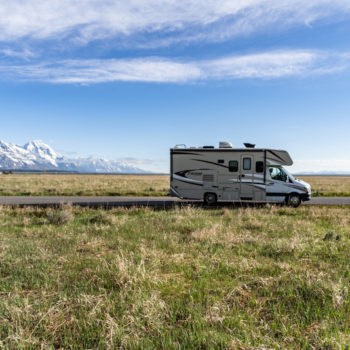 RV at the Grand Tetons