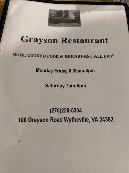 Grayson Restaurant 1