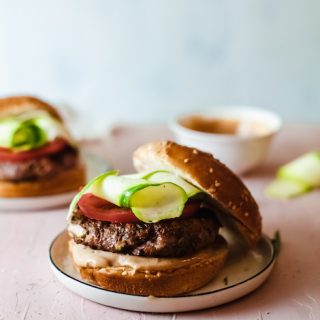 Ground Turkey Burgers with Zucchini