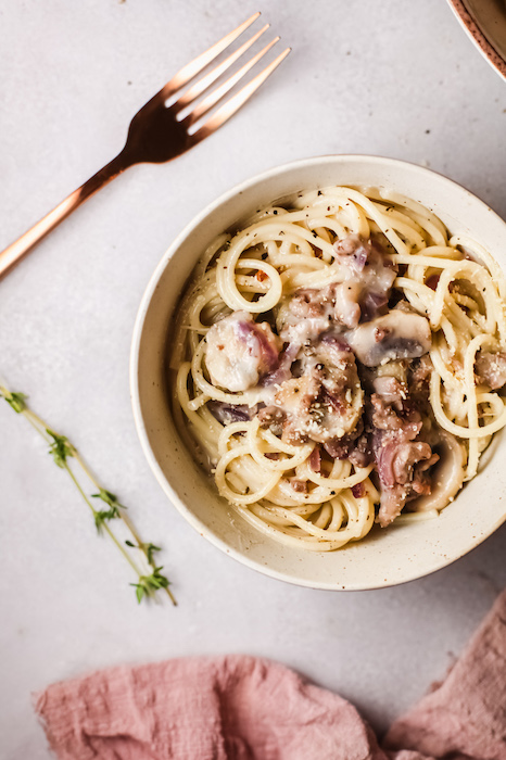 Ground Turkey Stroganoff 