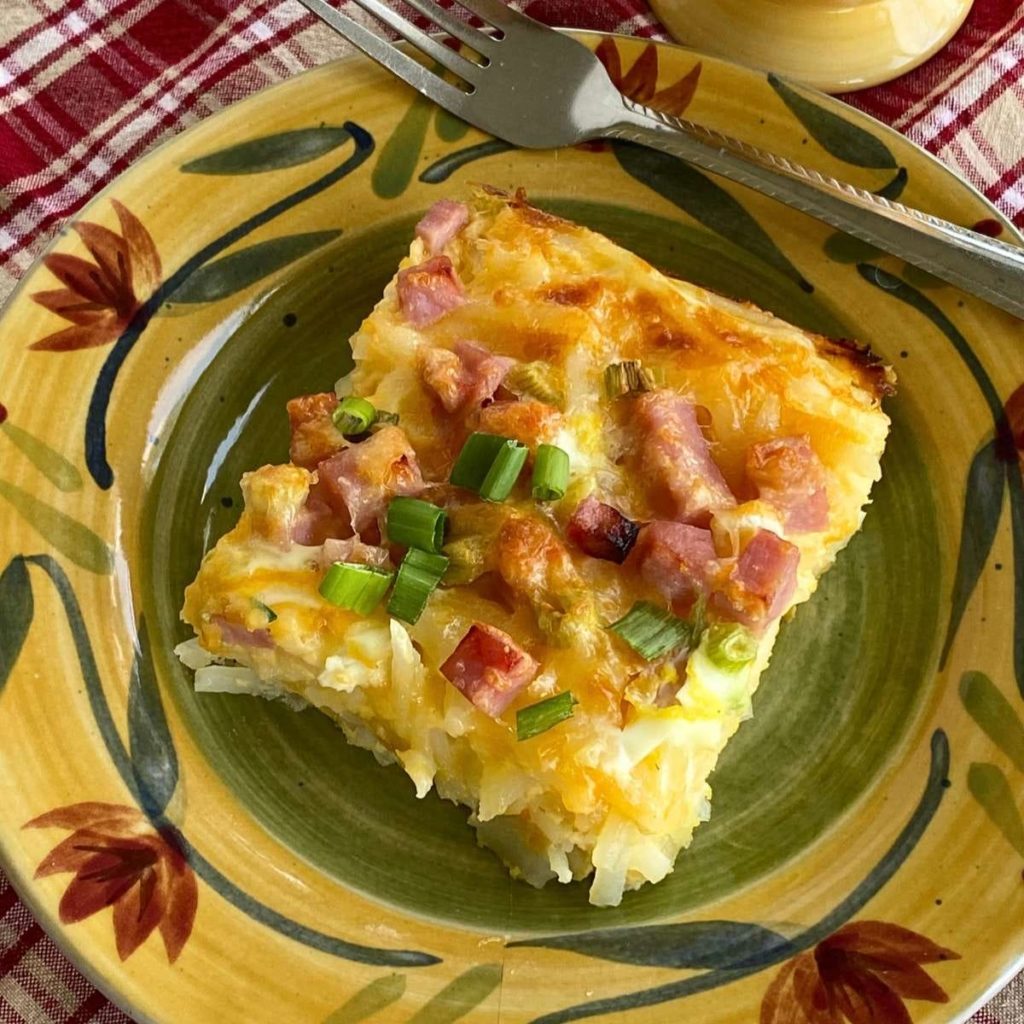 Hash Brown Breakfast Casserole Recipe With Simply Potatoes.