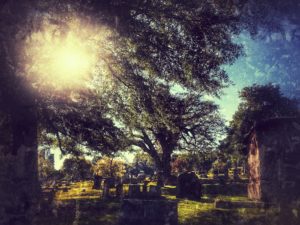 haunted cemetery