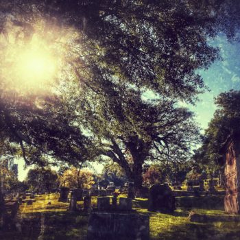 haunted cemetery