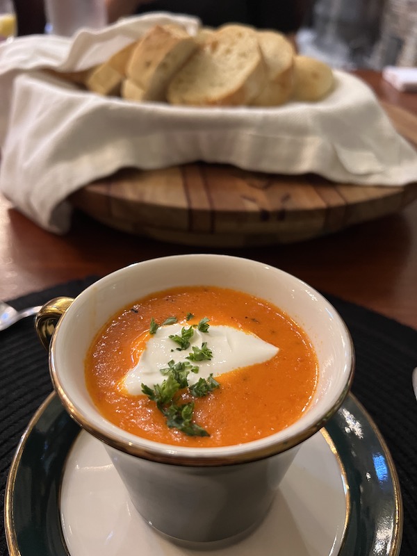 Chef Monda Helen GA tomato bisque soup