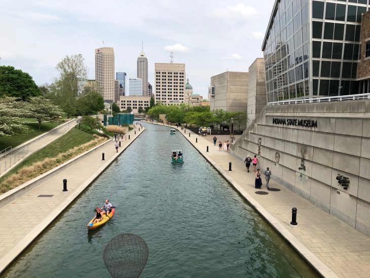 canal walk in indianapolis in