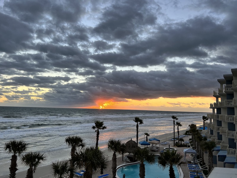 Sunrise At Daytona Beach