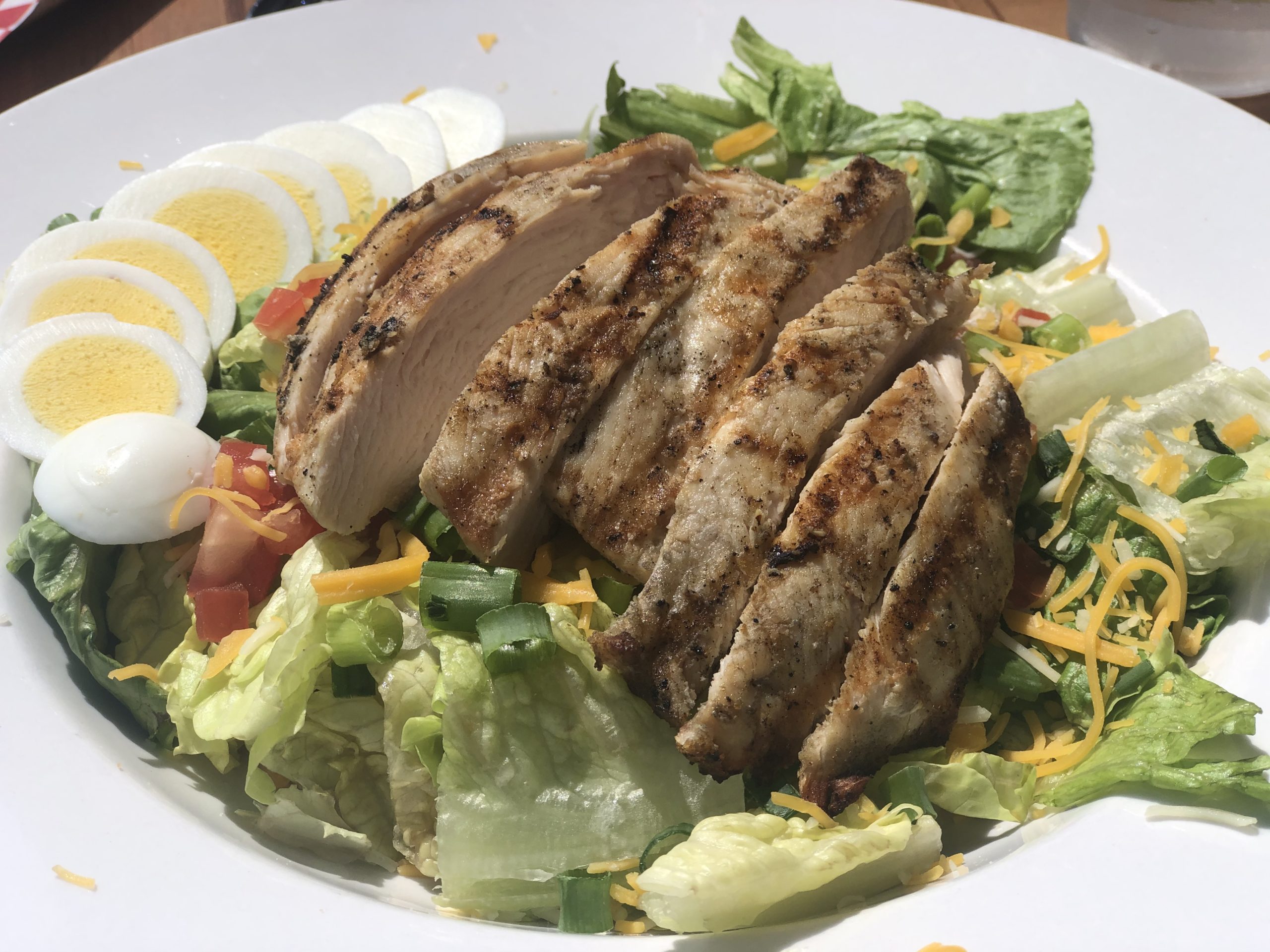 salad from proz lakeside