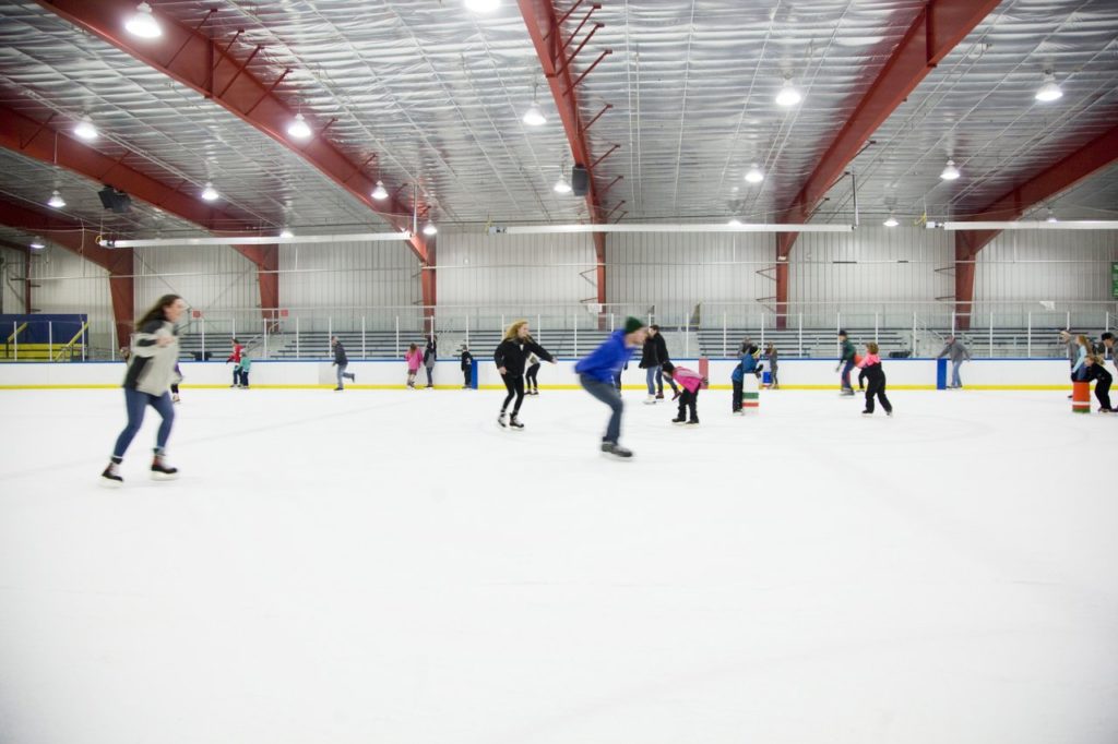 Ice Skating at the Wex (c) Cadillac CVB