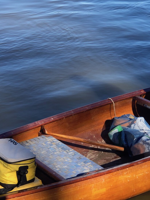 inside a quapaw canoe